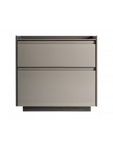 Mesita De Noche Rotwell Madera Dm 53x43x50,5 Estilo Art Deco - 1