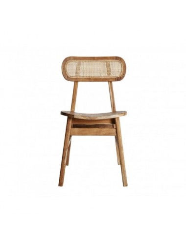 Silla Bludenz Madera De Teka 51x49x79 Estilo Colonial - 1