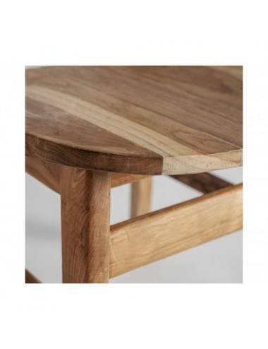 Silla Bludenz Madera De Teka 51x49x79 Estilo Colonial - 5