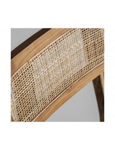 Silla Bludenz Madera De Teka 51x49x79 Estilo Colonial - 7