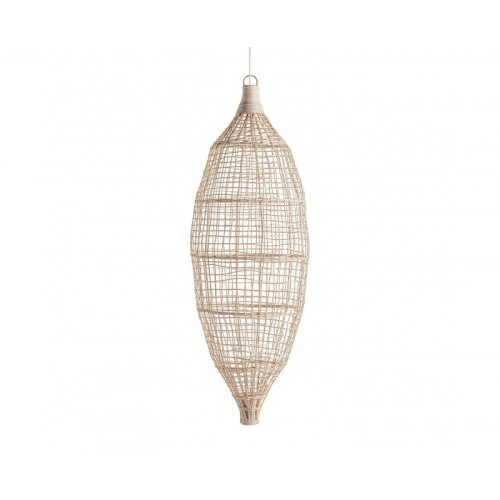 Escultura Cleis Ratán 41x41x125 Estilo Boho - 1