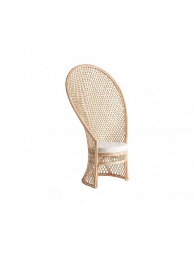 Sillón Peacock Ratán 94x70x162 Estilo Boho - 1