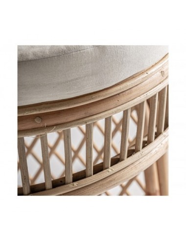 Sillón Peacock Ratán 94x70x162 Estilo Boho - 6