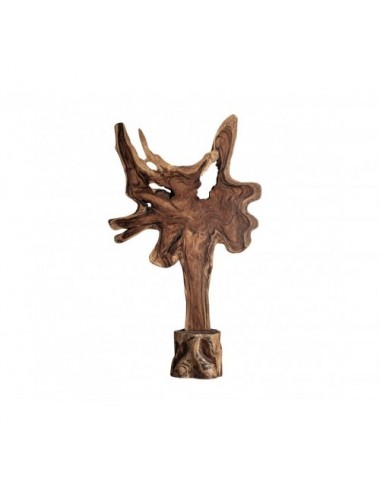 Escultura Peack Madera Suar 175x50x290 Estilo Étnico - 1