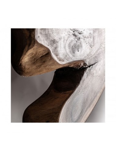 Escultura Peack Madera Suar 175x50x290 Estilo Étnico - 3