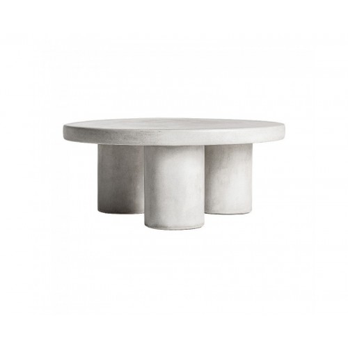 Mesa De Centro Cles Gres 85x85x35 Estilo Contemporáneo - 1