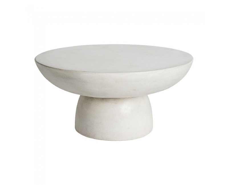 Mesa De Centro Cles Gres 70x70x34 Estilo Art Deco - 1
