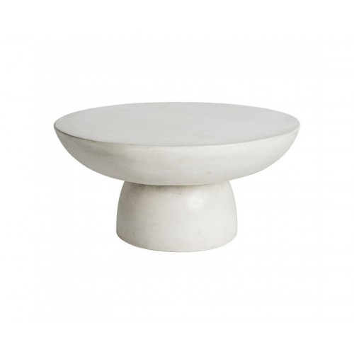 Mesa De Centro Cles Gres 70x70x34 Estilo Art Deco - 1