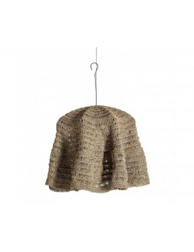 Lámpara De Colgar Wave Fibra Natural 58x58x85 Estilo Boho - 1