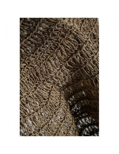 Lámpara De Colgar Wave Fibra Natural 58x58x85 Estilo Boho - 5