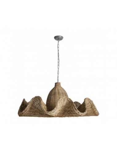 Lámpara De Colgar Duna Ratán 96x96x42 Estilo Boho - 1