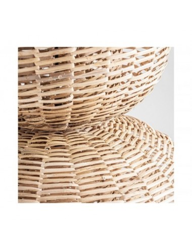 Aplique Plissé Rattan Ratán 60x31x83 Estilo Nórdico - 4