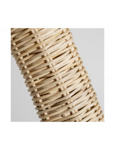 Lámpara De Pie Sphere Ratán 40x40x167 Estilo Boho - 4