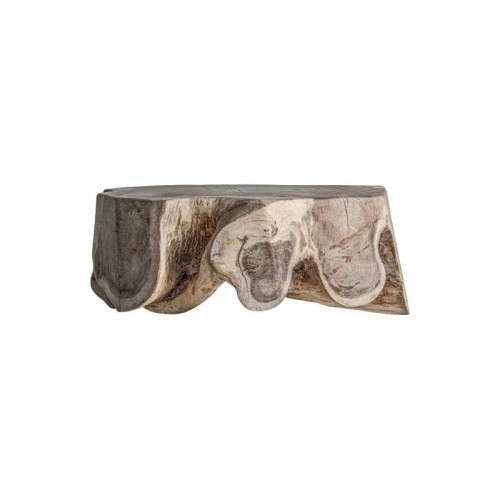 Mesa De Centro Tuxford Madera Suar 100x116x40 Estilo Étnico - 1