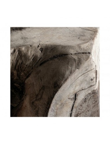 Mesa De Centro Tuxford Madera Suar 100x116x40 Estilo Étnico - 5