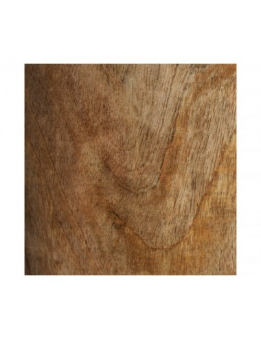 Taburete Guelma Madera Suar 33x33x50 Estilo Étnico - 5