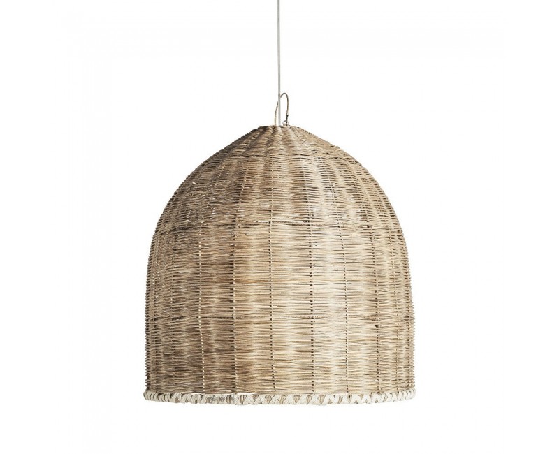 Lámpara De Colgar Hatelhe Ratán 60x60x62 Estilo Boho - 1