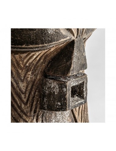 Figura Humber Madera De Mango 36x22x81 Estilo Étnico - 1