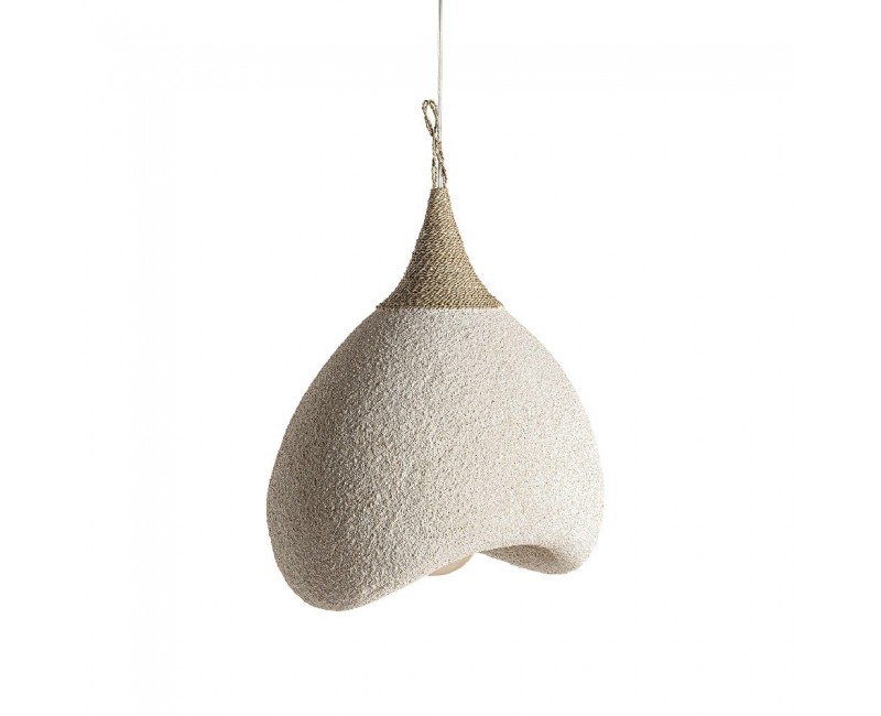 Lámpara De Colgar Nyland Resina 40x40x55 Estilo Rústico - 1