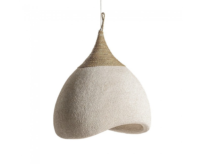 Lámpara De Colgar Nyland Resina 80x80x80 Estilo Rústico - 1