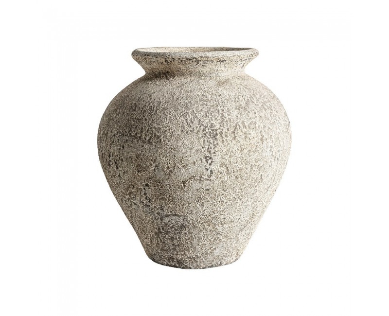 Jarrón Sahene Cerámica 35x35x40 Estilo Vintage - 1