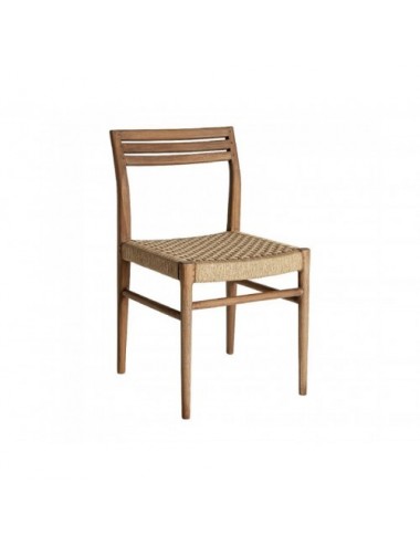 Silla Souillac Madera De Teka 53x45x81 Estilo Vintage - 1