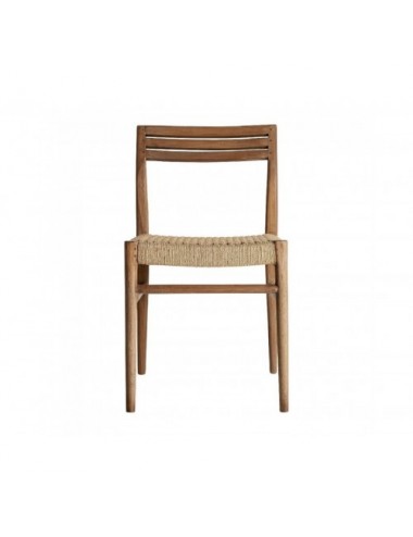 Silla Souillac Madera De Teka 53x45x81 Estilo Vintage - 1
