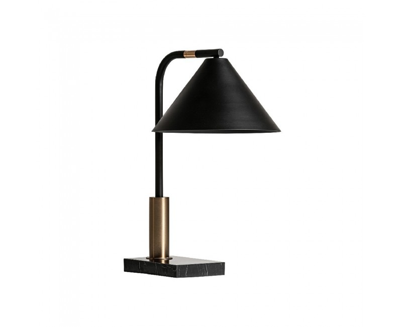 Lámpara De Sobremesa Akros Hierro 30x40x55 Estilo Art Deco - 1