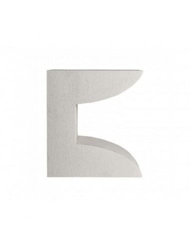 Mesa Auxiliar Trim Cemento 48x41x55 Estilo Art Deco - 1