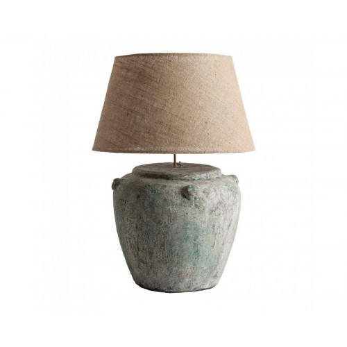 Lámpara De Sobremesa Vigdis Terracota 55x55x76 Estilo Nórdico - 1