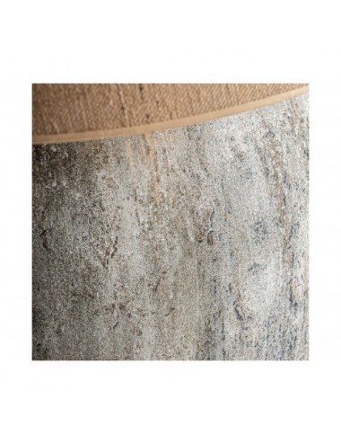 Lámpara De Sobremesa Yrsa Cemento 70x70x96 Estilo Nórdico - 3