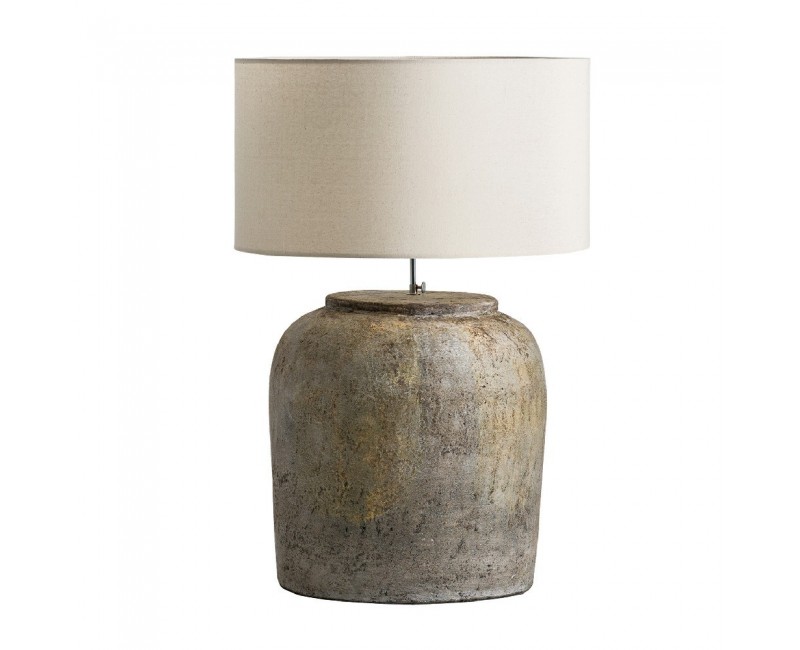 Lámpara De Sobremesa Sigrid Terracota 50x50x82 Estilo Colonial - 1