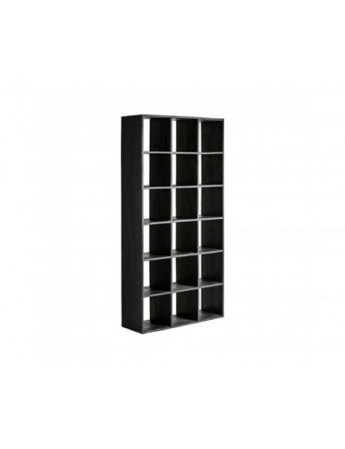 Estanteria Bayereut Madera De Mango 100x35x200 Estilo Art Deco - 1