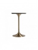 Mesa Bar Ullaland Acero 65x65x105 Estilo Art Deco - 1