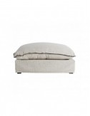 Módulo Sofá Reposapiés Bief Poliéster 98x108x45 Estilo Clásico - 1