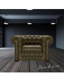 Sillón Chesterfield Original de 1 plaza piel Tudor - 1