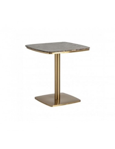 Mesa Bar Valreas Mármol 70x70x77 Estilo Art Deco - 1