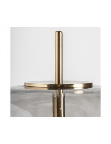 Lámpara De Pie Jeane Cristal 35x35x166 Estilo Art Deco - 4