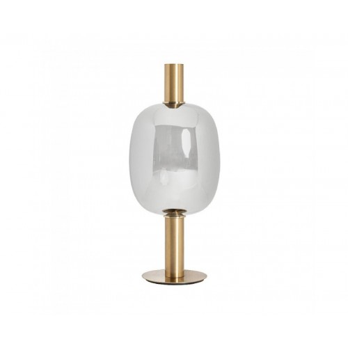 Lámpara De Sobremesa Argenta Cristal 28x28x69 Estilo Art Deco - 1