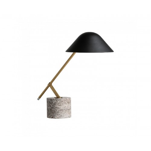 Lámpara De Sobremesa Eos Mármol 60x28x51 Estilo Art Deco - 1