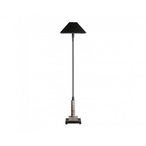 Lámpara De Pie Atlas Mármol 33x33x148 Estilo Art Deco - 1