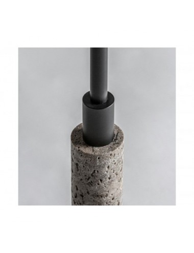 Lámpara De Pie Atlas Mármol 33x33x148 Estilo Art Deco - 3