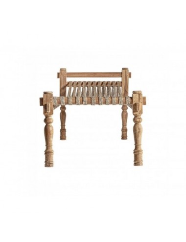 Tumbona Belley Madera De Teka 200x70x75 Estilo Boho - 3