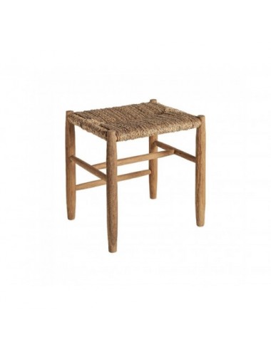 Reposapiés Lavs Madera De Teka 46x38x46 Estilo Colonial - 1