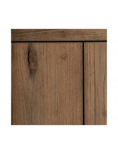 Estanteria Louhans Madera De Teka 150x40x210 Estilo Rústico - 5