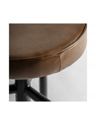 Taburete Snait Hierro 38x38x75 Estilo Vintage - 4