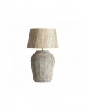 Lámpara De Sobremesa Cerámica 51x51x90 Estilo Vintage - 1