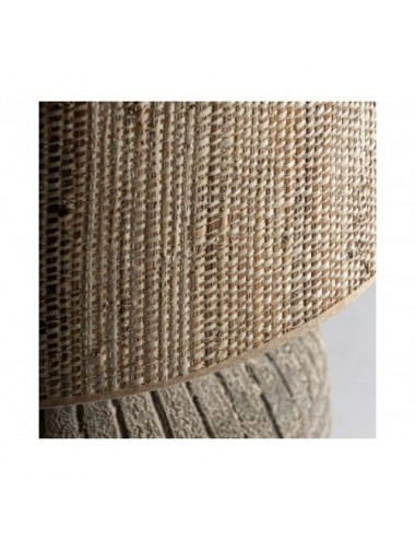 Lámpara De Sobremesa Cerámica 51x51x90 Estilo Vintage - 1