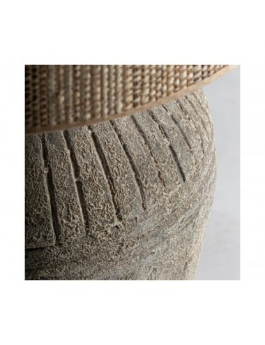 Lámpara De Sobremesa Cerámica 51x51x90 Estilo Vintage - 3