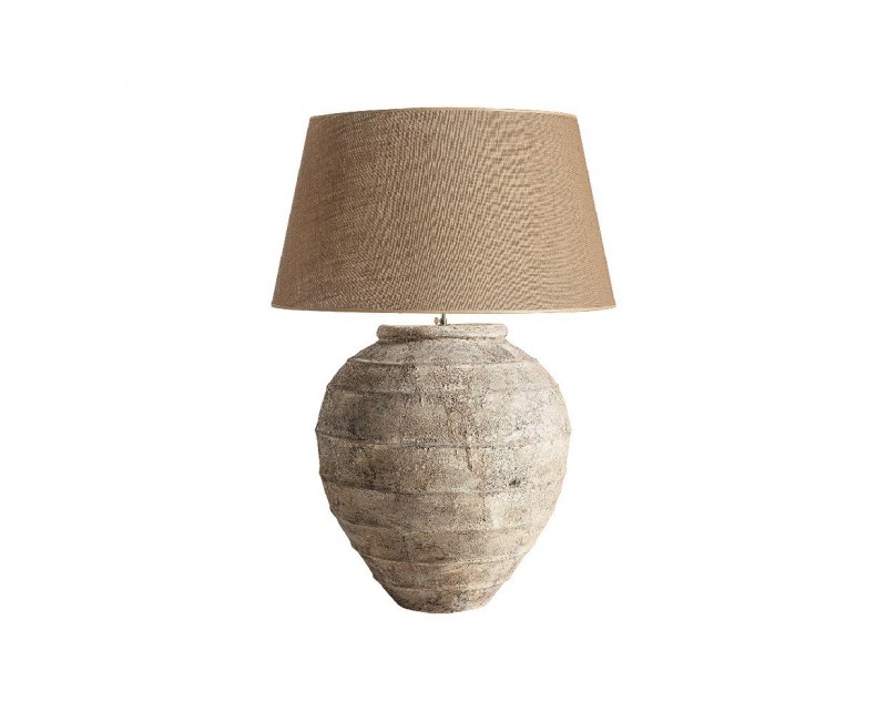 Lámpara De Sobremesa Kanlef Cerámica 55x70x105 Estilo Provenzal - 1